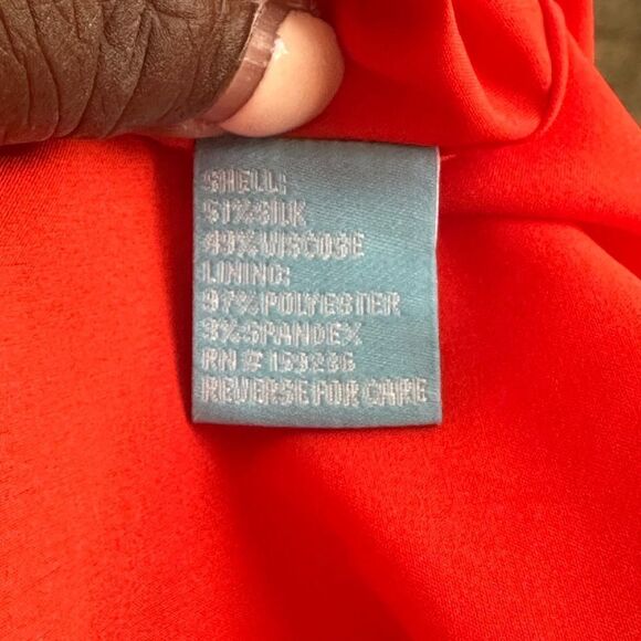 J. McLaughlin Harriet Silk Blend Midi Dress S - Picture 10 of 11